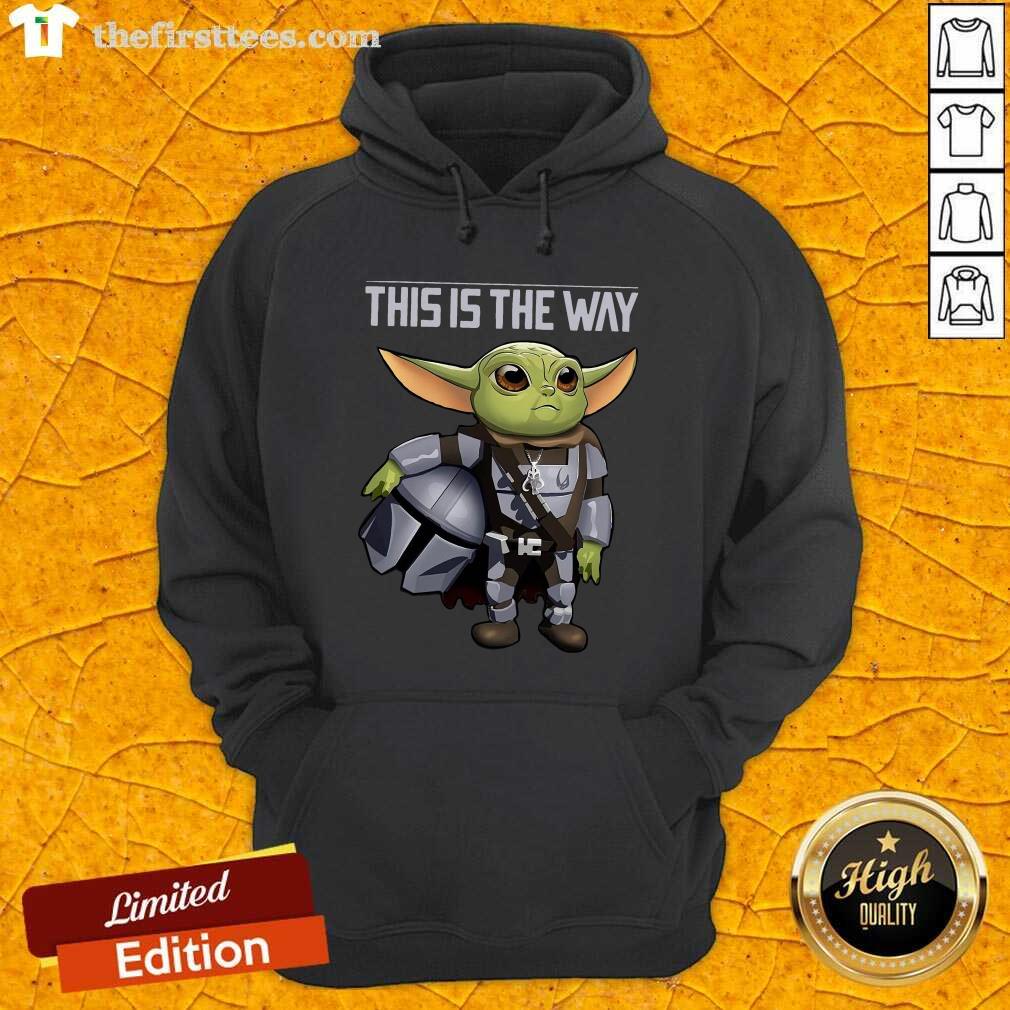Cute Baby Yoda The Mandalorian This Is The Way Shirt