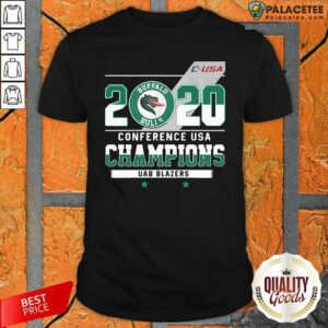 Official C Usa 2020 Buffalo Bulls Conference Usa Champions Uab Blazers Shirt