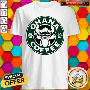 Top Stitch Ohana Coffee Shirt