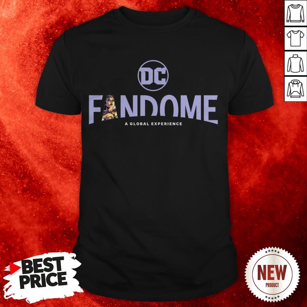 DC Fandome A Global Experience Wonder Woman Logo Fill Shirt