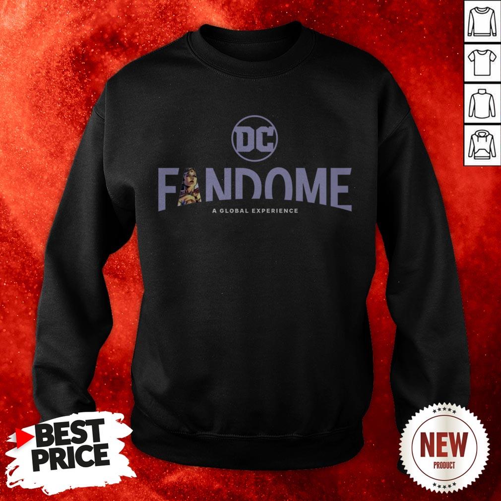 DC Fandome A Global Experience Wonder Woman Logo Fill Shirt