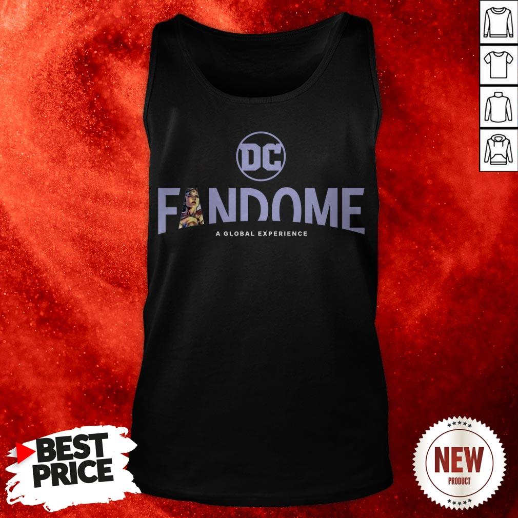 DC Fandome A Global Experience Wonder Woman Logo Fill Shirt