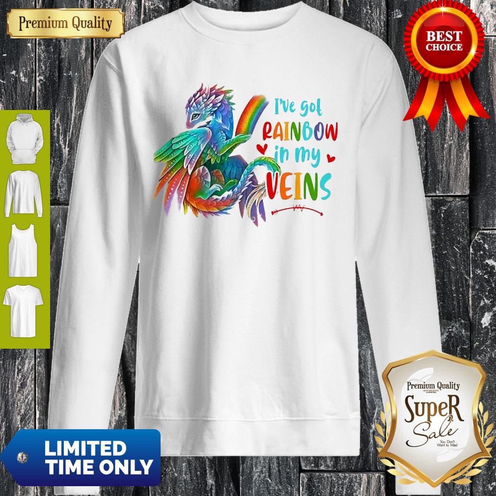 Dragon I’ve Got Rainbow In My Veins Shirt