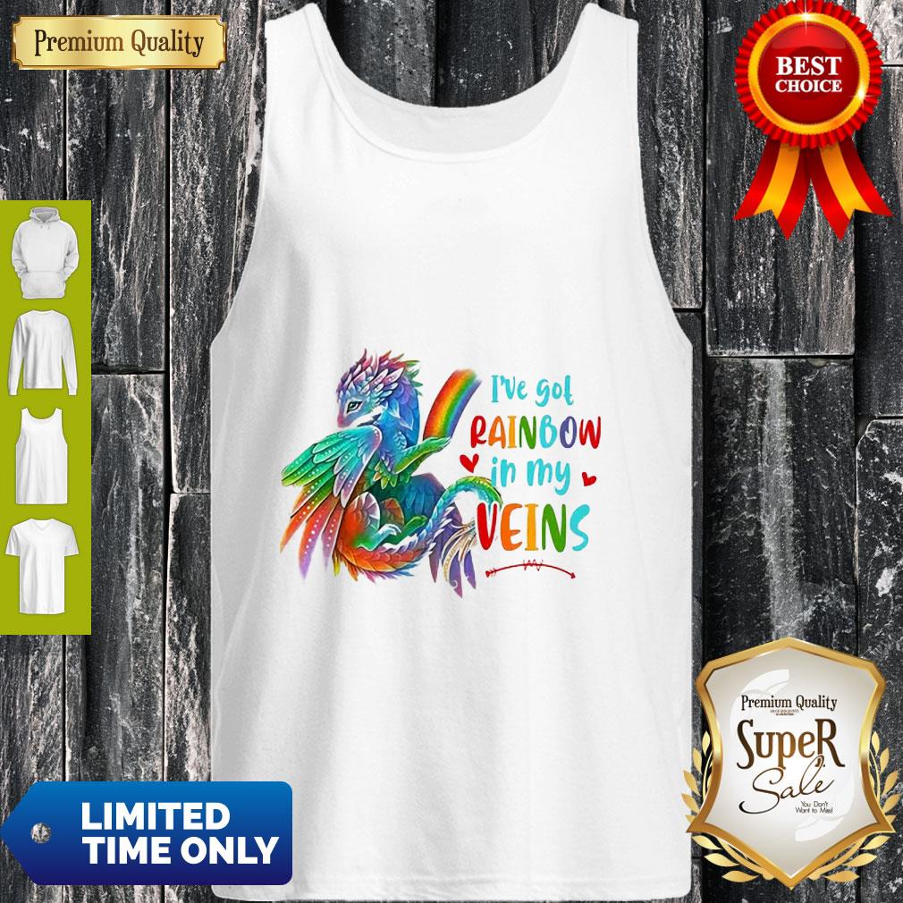 Dragon I’ve Got Rainbow In My Veins Shirt