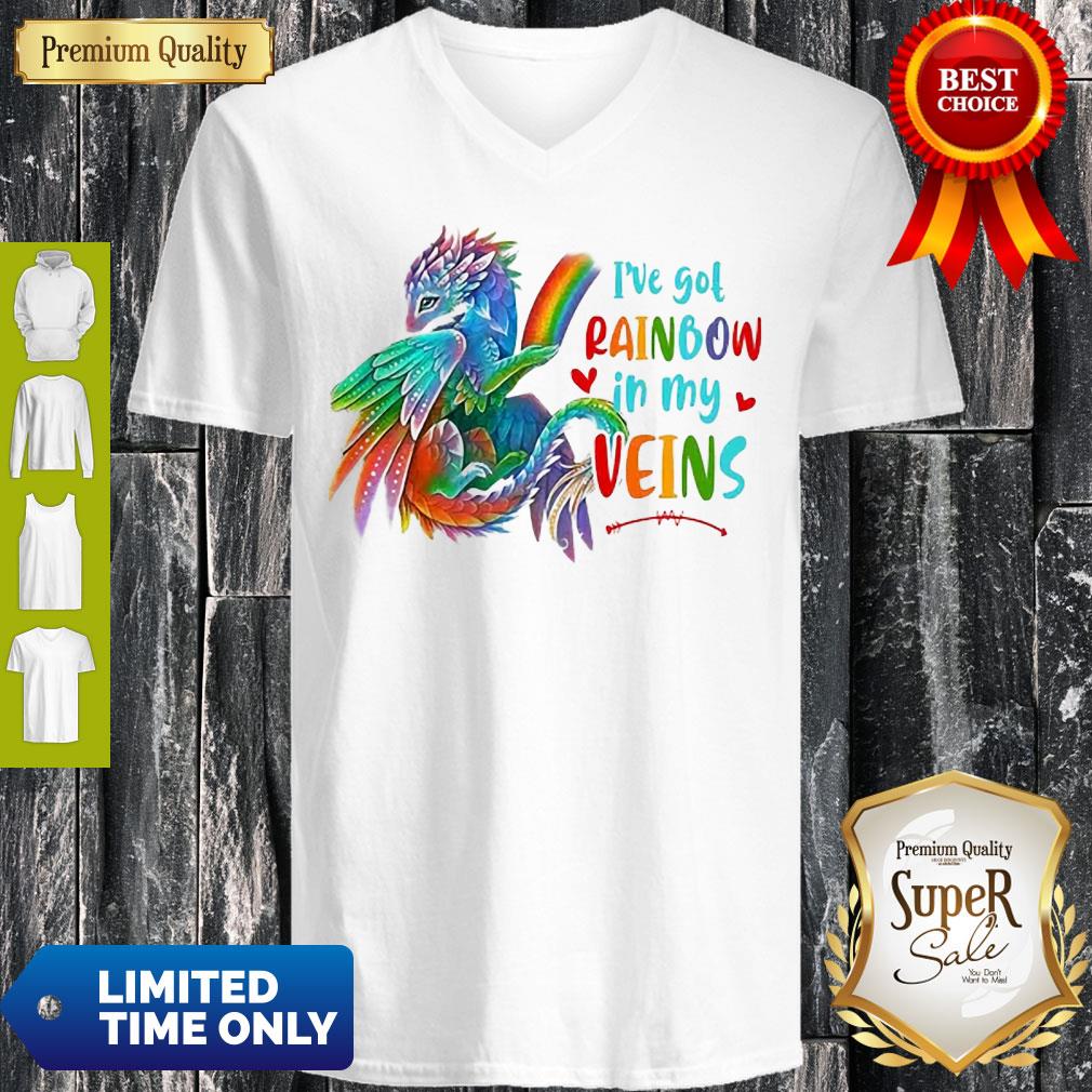 Dragon I’ve Got Rainbow In My Veins Shirt