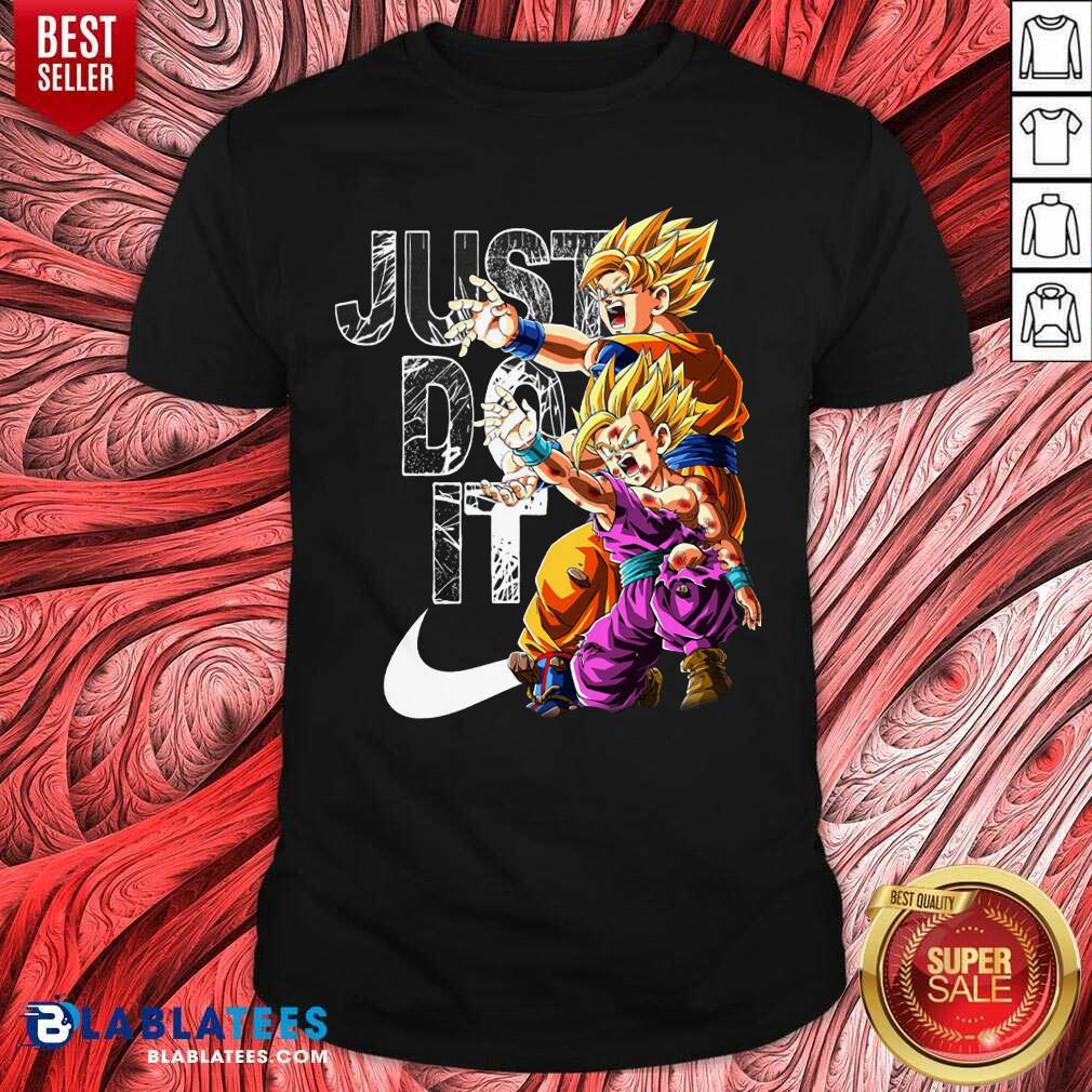 Drangon Ball Nike Just Do It Shirt