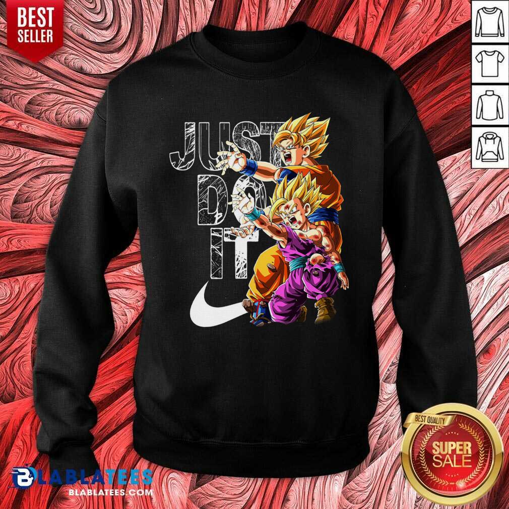 Drangon Ball Nike Just Do It Shirt