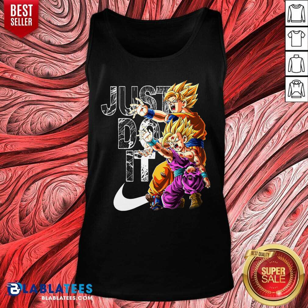 Drangon Ball Nike Just Do It Shirt