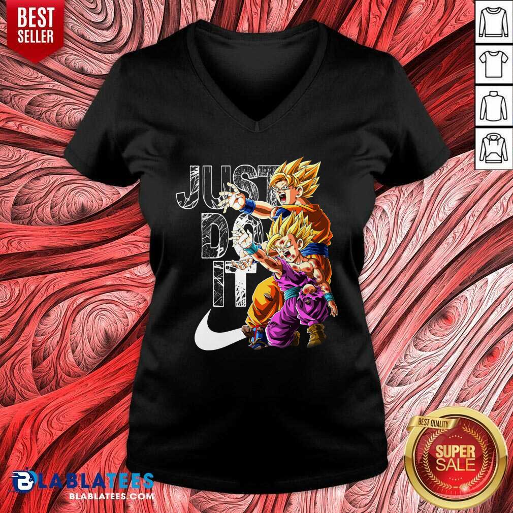 Drangon Ball Nike Just Do It Shirt