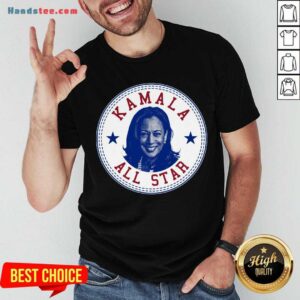 Pretty Kamala Harris Converse All Star T-Shirt