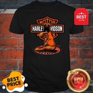 Official Pitbull Tattoo Harley Davidson Motor Shirt