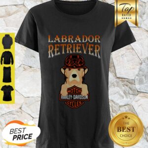Labrador Retriever Mashup Motor Harley Davidson Cycles Shirt