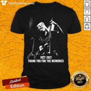 Pretty Alexi Laiho 1927 2021 Thank You For The Memories Signature Shirt
