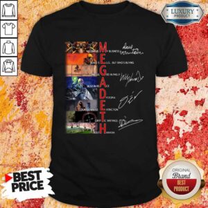 Megadeth Anniversary Shirt