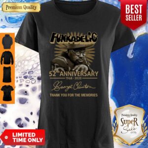 Funkadelic 52nd Anniversary Thank You For The Memories Signature Shirt