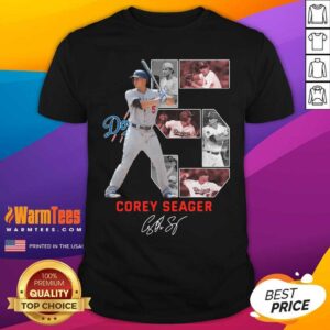 Funny 5 Corey Seager Los Angeles Dodgers Signature Shirt