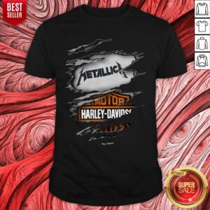 Nice Metallic Motor Harley Davidson Shirt