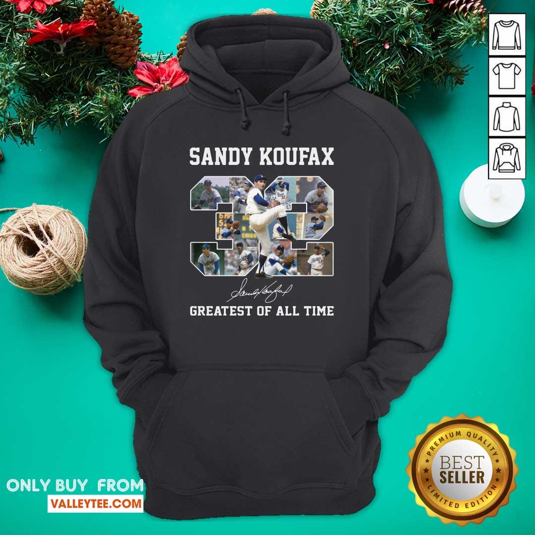 Fantastic Sandy Koufax 32 Greatest Of All Time Signature Shirt