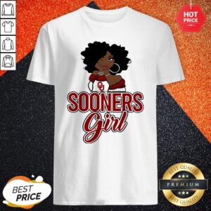 Supper Black Girl Oklahoma Sooners Girl Shirt