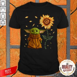 Baby Yoda You Are My Sunshine Flower Shirt