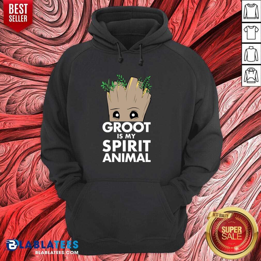Funny Baby Groot Is My Spirit Animal Shirt