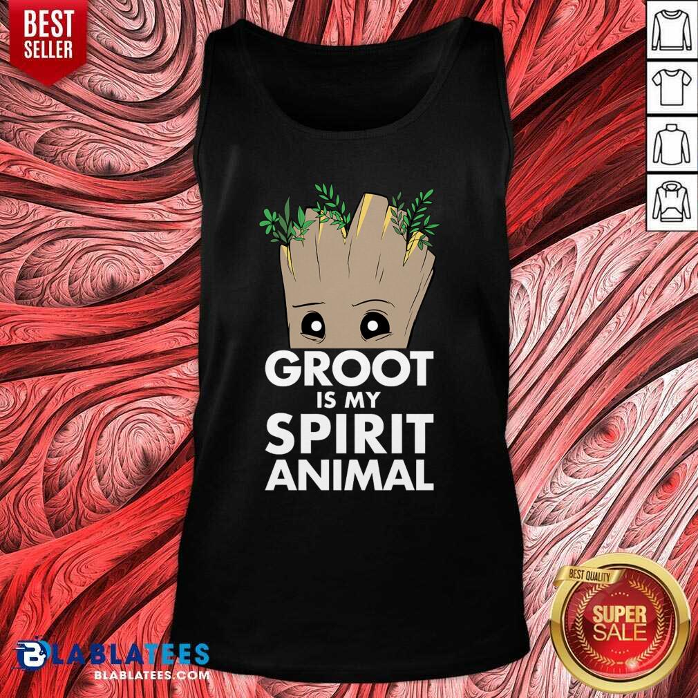 Funny Baby Groot Is My Spirit Animal Shirt