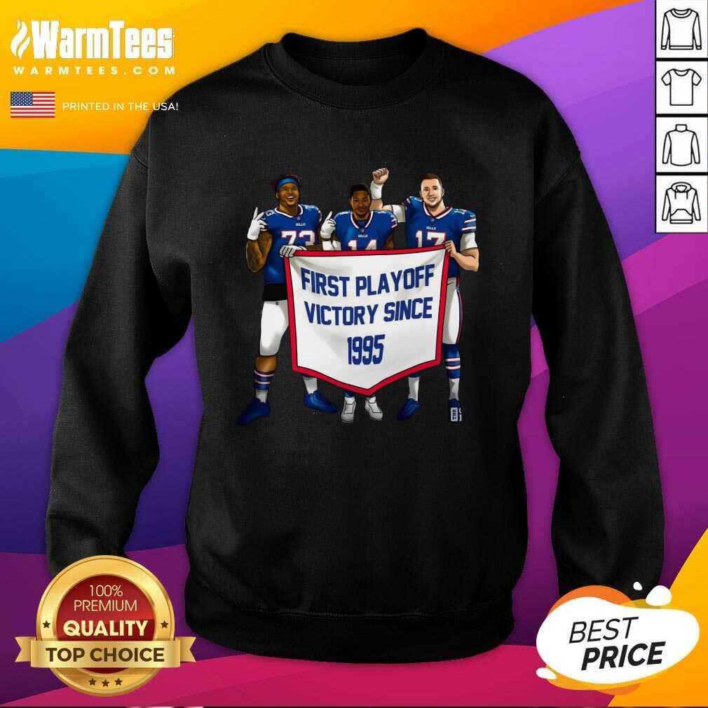 Funny Buffalo Bills First Playoff Victory Since 1995 Shirt