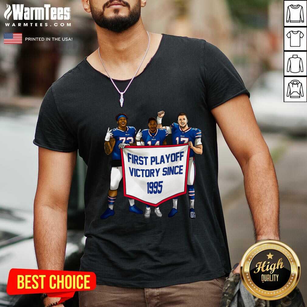 Funny Buffalo Bills First Playoff Victory Since 1995 Shirt