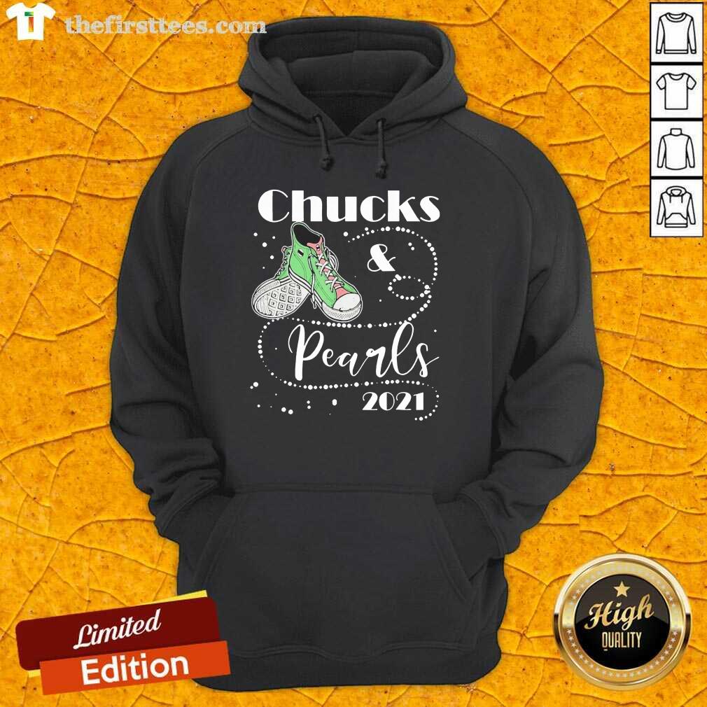 Funny Chucks And Pearls 2021 Shirt