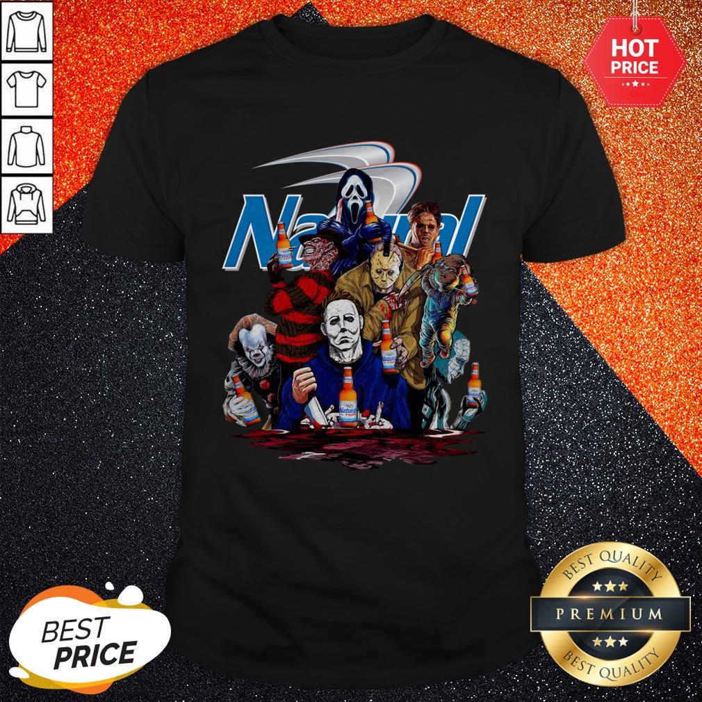 Funny Horror Movie Characters Natural Light Shirt