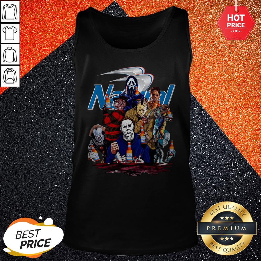 Funny Horror Movie Characters Natural Light Shirt