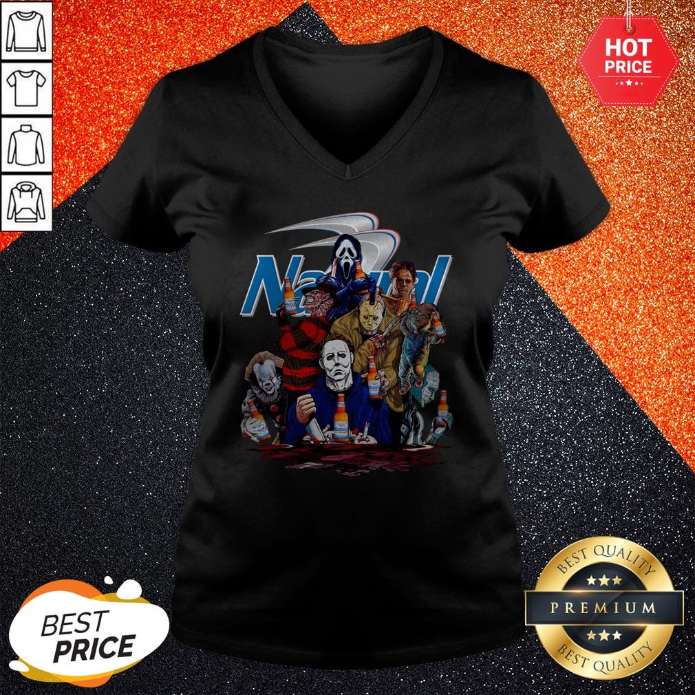 Funny Horror Movie Characters Natural Light Shirt