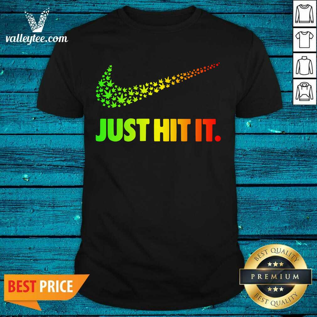 Funny Nightmare Before Coffee Shirt420 Weed Nike Just Hit It Shirt