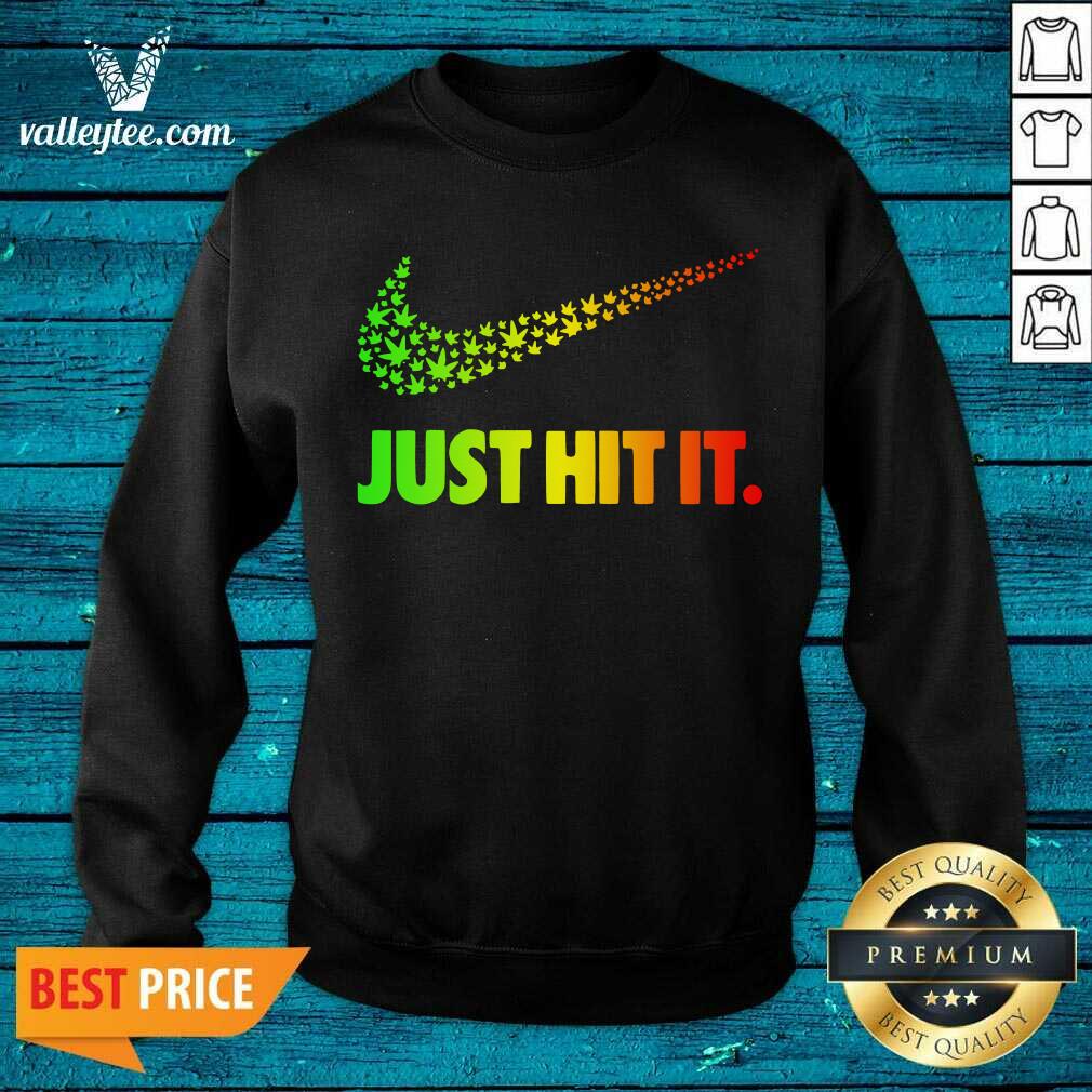 Funny Nightmare Before Coffee Shirt420 Weed Nike Just Hit It Shirt