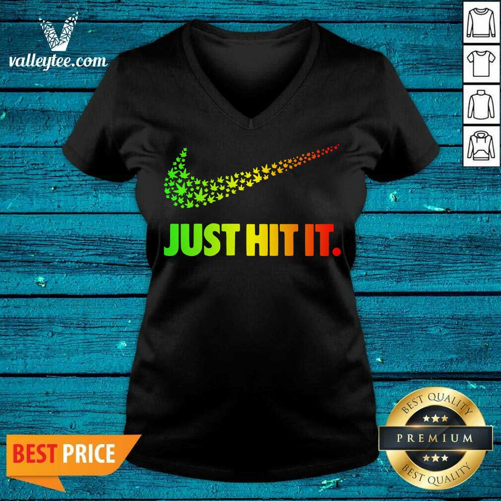 Funny Nightmare Before Coffee Shirt420 Weed Nike Just Hit It Shirt