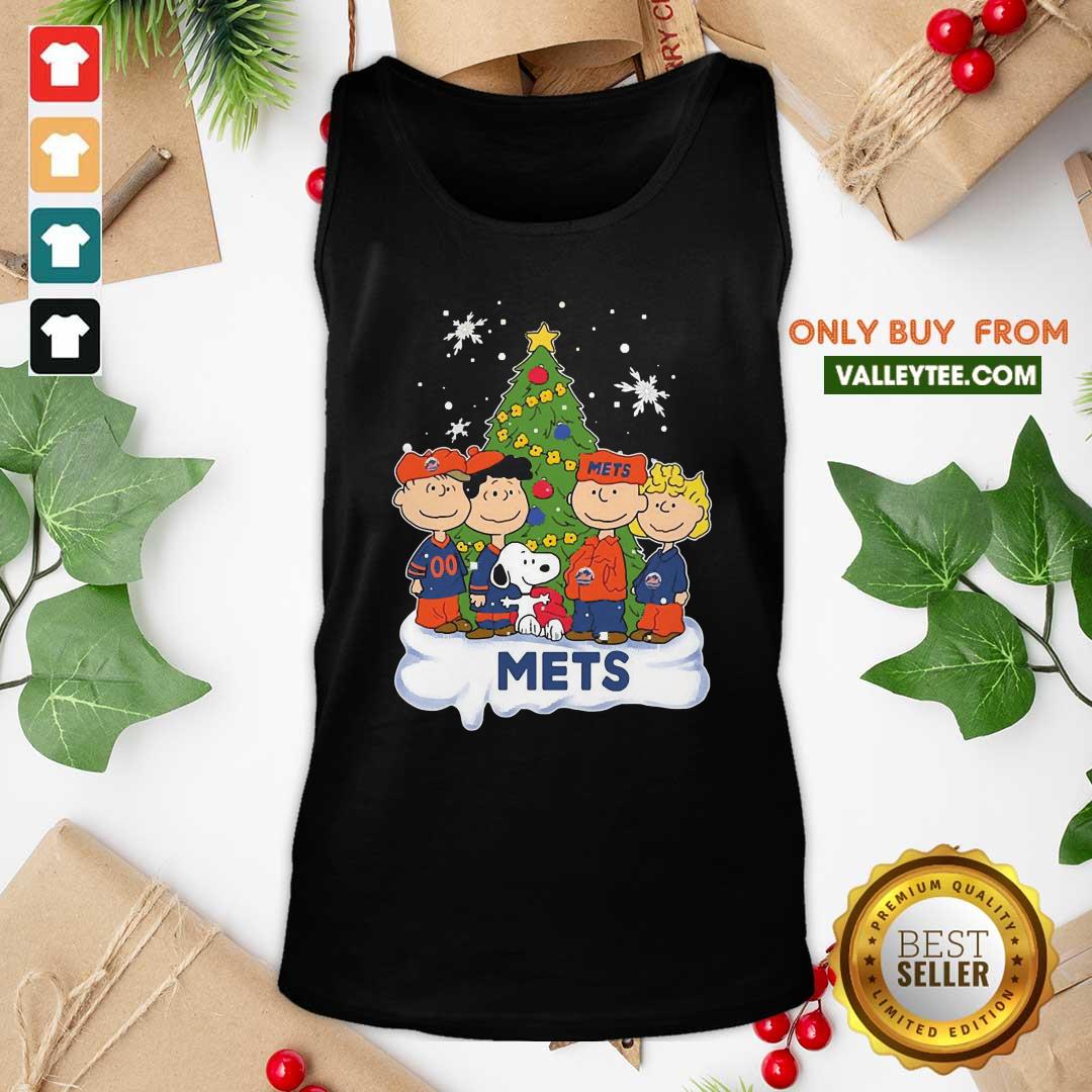 Funny Snoopy The Peanuts New York Mets Christmas Shirt
