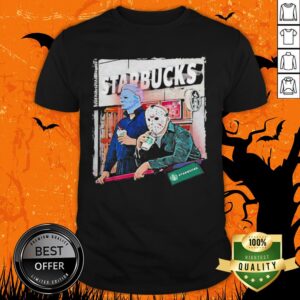 Halloween Jason Voorhees Michael Myers Starbucks Shirt