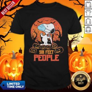 Nice Halloween Snoopy Six Feet People Pumpkins Shirt