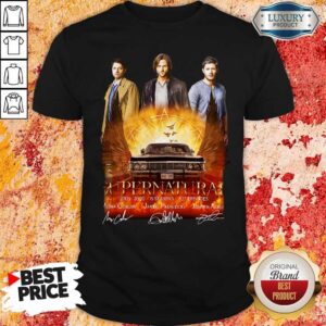 Supernatural 2005 2020 15 Seasons 327 Episodes Signatures Shirt