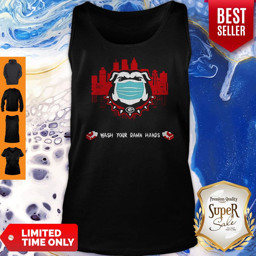 Georgia Bulldogs Wash Your Damn Hands Coronavirus Shirt