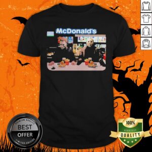 Halloween Jason Voorhees Michael Myers Mcdonalds Shirt