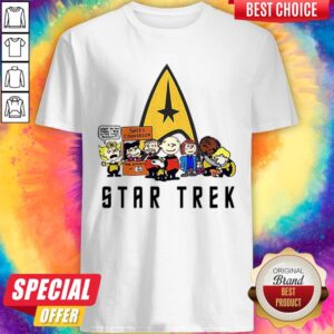 Snoopy And Friend Star Trek Ship's Counselor Shirt