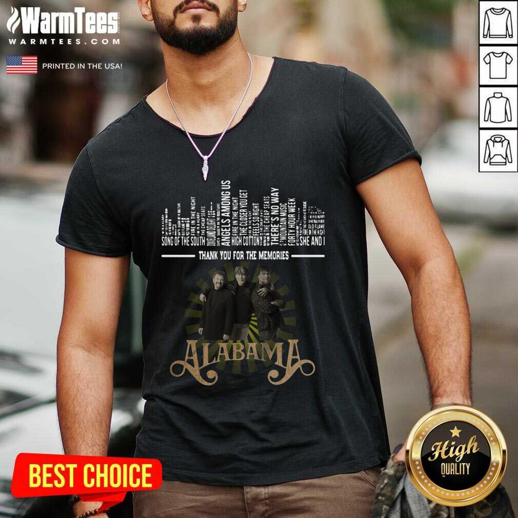 Good Alabama Song Of The South Thank You For The Memories Shirt