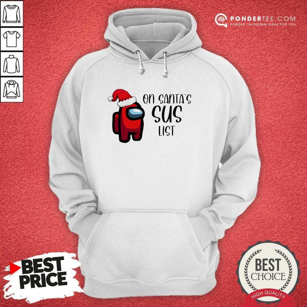 Good Among Us On Santa’s Sus List Christmas Shirt