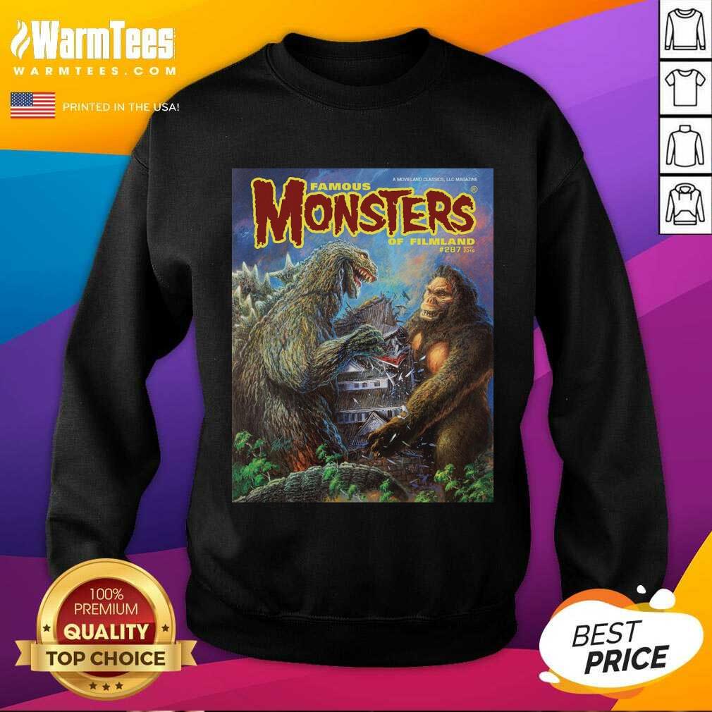 Good Godzilla Vs King Kong Famous Monsters Of Filmland Shirt