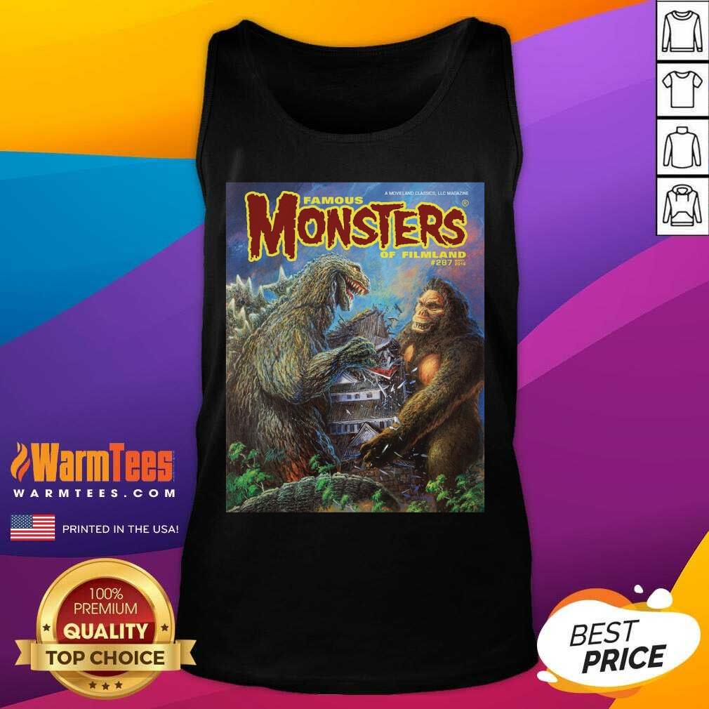 Good Godzilla Vs King Kong Famous Monsters Of Filmland Shirt