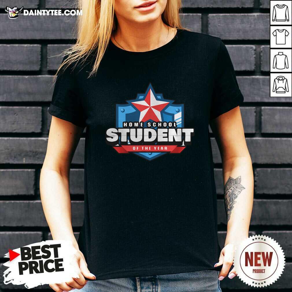 Good Home School Student Of The Year Online Learning T-Shirt