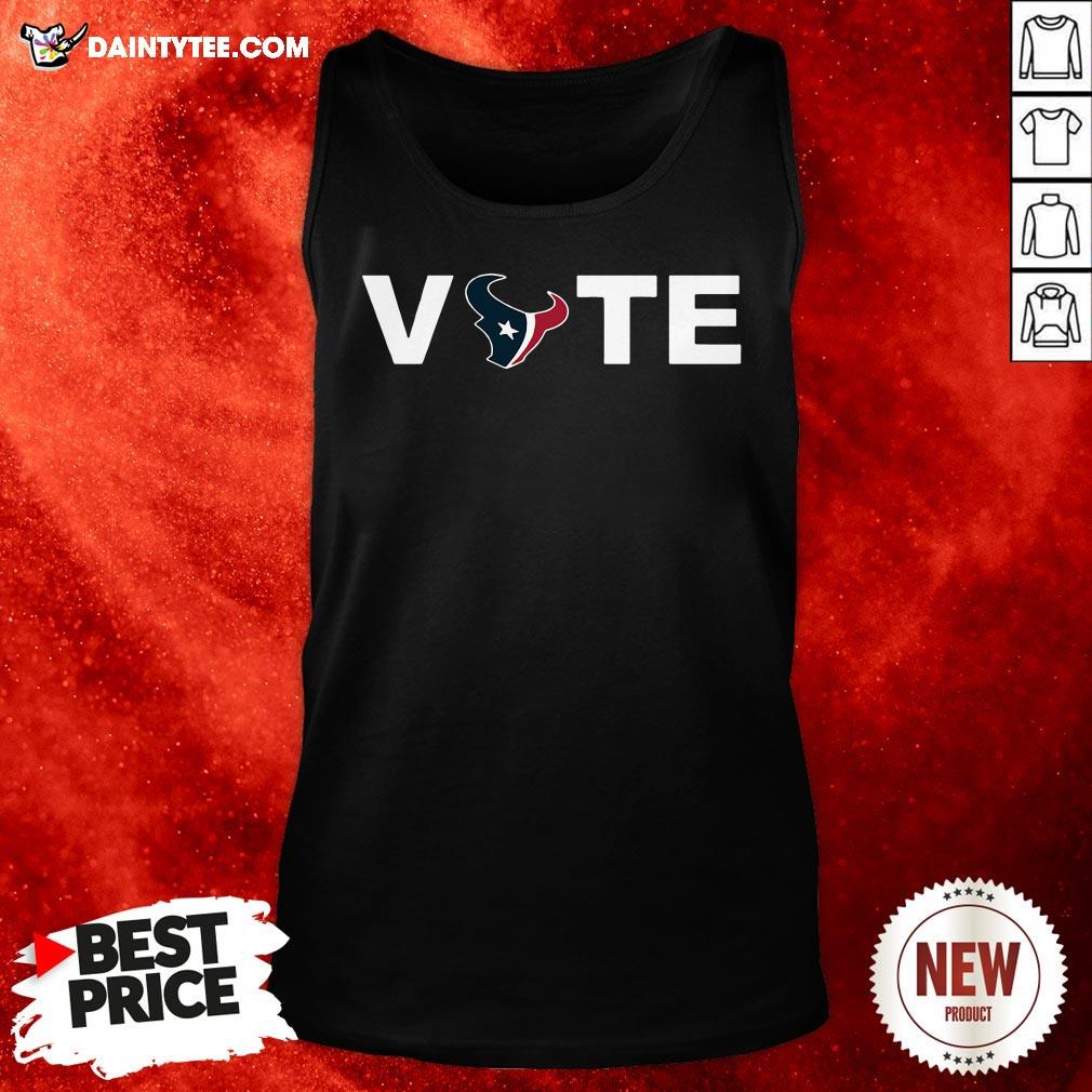 Good Houston Texans Vote Tee Shirt