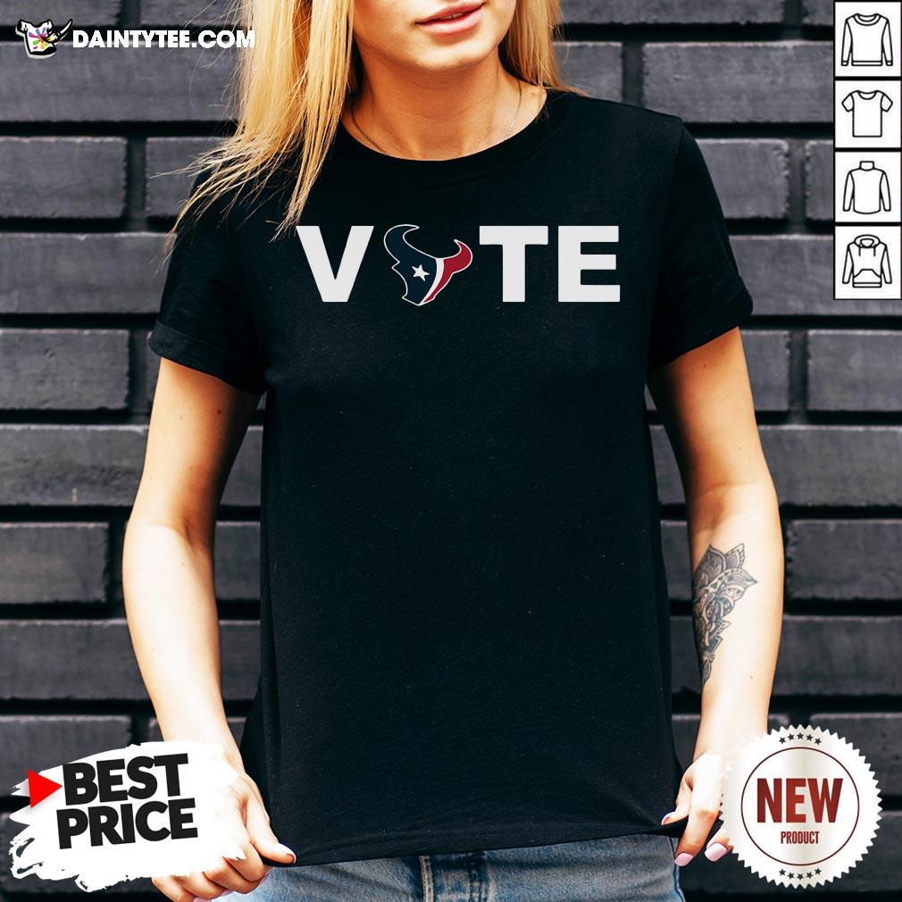 Good Houston Texans Vote Tee Shirt