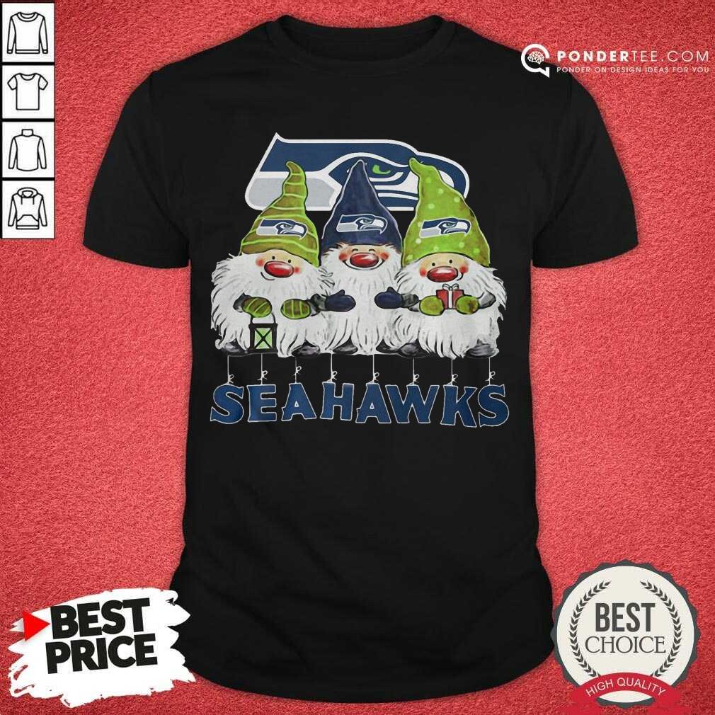 Good Seattle Seahawks Gnomies Christmas Shirt